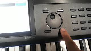 Part.3 Zone/key split function (Korg Krome)