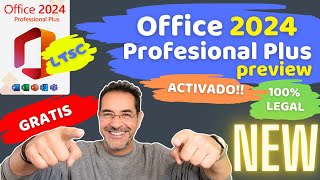 INSTALAR OFFICE 2024 Professional Plus LTSC PREVIEW ✅ Gratis y 100% Legal ✅