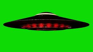 UFO on GREEN SCREEN 👽🛸🪐 FREE with LINK