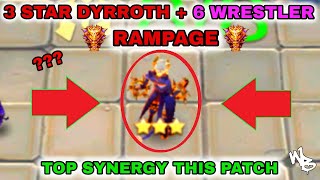 WRESTLER TAKEOVER FT. 3 STAR DYRROTH  - TOP META MAGIC CHESS SYNERGY - Mobile Legends Bang Bang