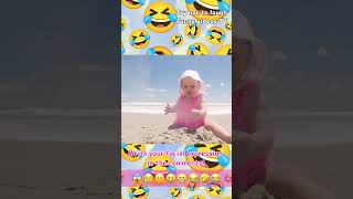 Try not to laugh    Funny baby videos #shorts