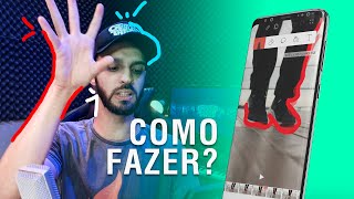 Como fazer LINHAS ANIMADAS em vídeo, COM CELULAR!