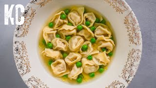 Tortellini In Brodo | Homemade Tortellini Recipe