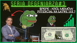 Kryptowaluta PEPE Czy Warto Inwestować? 🔴 PEPE COIN Dlaczego memecoiny rosną? Kącik Degeniarza #3