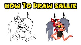 How to Draw Sallie May from Helluva Boss (Hazbin Hotel): Unlock Your Artistic Potential