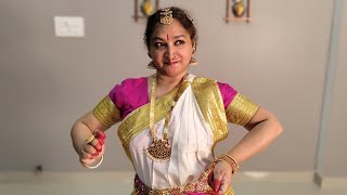 Ganesha Pancharatnam Bharatnatyam Dance Performance | Ganesh Chaturthi | Jhankar