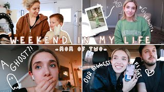 WEEKEND IN MY LIFE I A GHOST IN OUR HOUSE?? Our biggest fight + BTS being a content creator mom