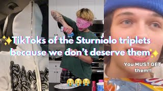 TikToks of the Sturniolo triplets because we don’t deserve them