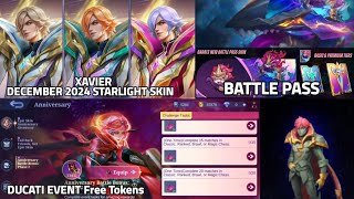 Xavier Dec. 2024 Starlight Skin | Ducati Tokens Event Release Date | Barats New Skin Battle Pass