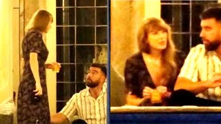 Taylor Swift Caught Blindly Jump on Travis Kelce Shoulder During Outing in NYC 02 October 2024