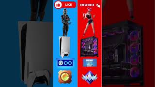 Alors tu choisis quoi?#choix #skin #console #pc #vbucks #ranked #like #subscribe #fortnite #followme