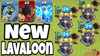 Clash O Ween New Lavaloon Spam Attack Strategy!! Best Th15 Attack Strategy in Clash of clans