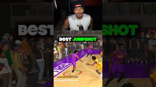 Best Jumpshot In NBA 2K24🔥🏀 #shorts