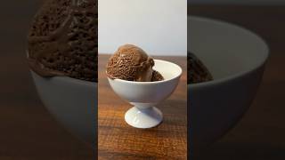 The Perfect Chocolate Ice Cream Recipe #shorts #icecream