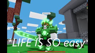 When You Have Emerald Armour ( Roblox Bedwars )