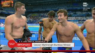 #staffetta mista maschile 4x100, intervista post gara