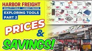 HarborFreight walk through part 2 : Tools, Prices, and Deals! : #Deals #Prices #Savings"