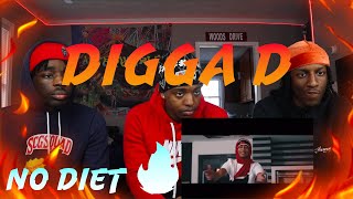 AMERICANS REACT| Digga D - No Diet ❌🥤 (Music Video)