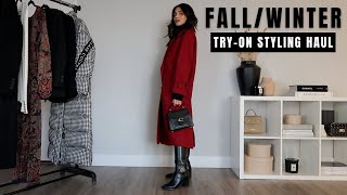 FALL/WINTER TRY-ON STYLING HAUL | SHOPPING MY WARDROBE SERIES | Samantha Guerrero