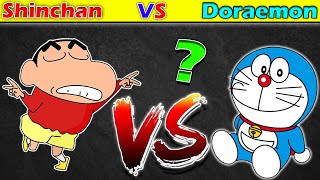 Doraemon Vs Shinchan||Who Is Best(Hindi)Who Is Better (Doraemon Or Shinchan)