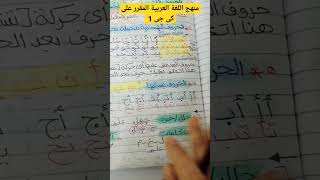 #منهج_لغة_عربية_كى_جى #رياض_الاطفال #رياض_الأطفال #مناهج_لغة_عربية #منهج_كى_جى #اتعلم_معانا