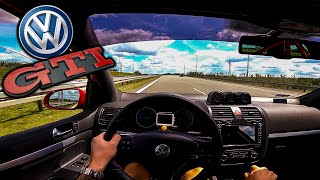 Volkswagen Golf GTI 2.0TFSI (200HP) ACCELERATION, SOUND TEST DRIVE POV #4 fanVAG