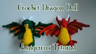 Tiny Dragon Amigurumi Doll Tutorial | Part 1