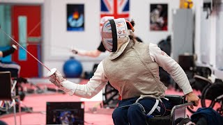 Wheelchair fencers excited to be selected for Paris 2024 Paralympic Games