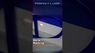 handheld fiber laser marking machine mark on rubber|  stainless  #fiberlasermarker #lasermarking