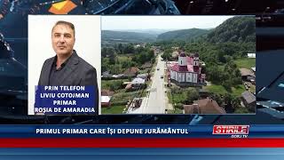 Primul primar care își depune jurământul