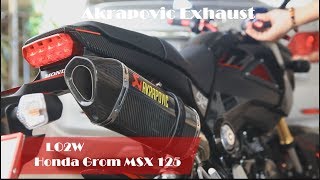 Top 10 Full Exhaust Sound Honda Grom MSX 125 / Akrapovic, SC-Project, Yoshimura, IXIL, M4