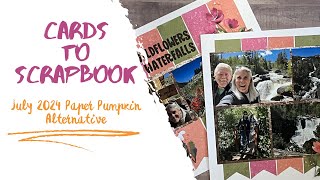 Paper Pumpkin Alternative Scrapbook Layout