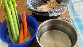 Making Veggie Stock