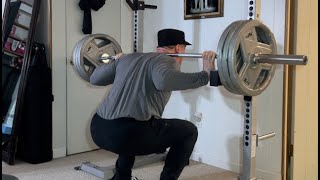 315 Squat - Bum Knee Fixing