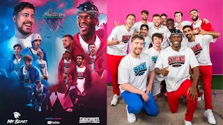 SIDEMEN VS MR BEAST $1,000,000 CHALLENGE! #mrbeast #sidemen #ksi