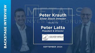 Peter Latta of Silver Wolf Exploration talks to Peter Krauth at Metals Investor Forum | Sep. 2024