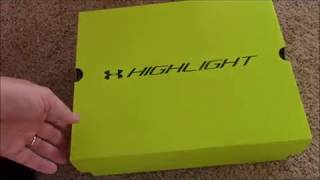 Unboxing UNDER ARMOUR Highlight football lacrosse cleats