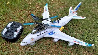 airplane a380 helicopters car 3.5 channel remote control helicopters car unboxing video # diy