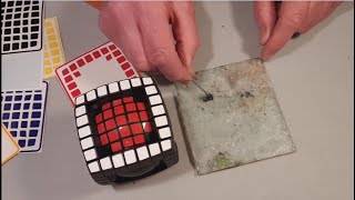 Full assembly and stickering of my 7x7x7 Ball in a Cube puzzle (normal speed)