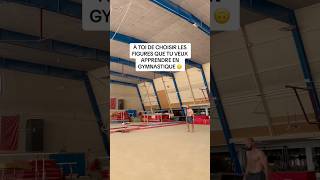 À toi de choisir les figures que tu veux apprendre en gymnastique 🙃