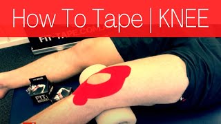 How To Tape a KNEE | Physio Mosman