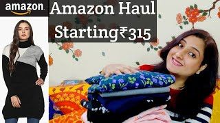 Amazon Haul❤️Sweatshirt / Night Suit / Bottom Wear / Dress & More❤️ Start@315❤️Styling with Tripti