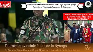 Gabon/Transition : Brice Clotaire Oligui, "mon père Florentin Nguema Biyoghe, instituteur"