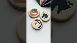 Pillsbury Halloween cookies🎃 recipes and supplies linked in my bio #cookiedecorating #asmr