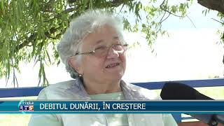 DEBITUL DUNĂRII, ÎN CREȘTERE