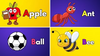 ABC Phonics Song | Alphabet With Two Words | Learn the Alphabet with Fun and Engaging Words!