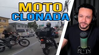 Reagindo a ATENÇÃO! NÃO CLONE A PLACA DA MOTO DE UM POLICIAL! por ÁGUIA EM AÇÃO