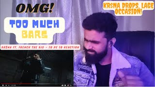 KR$NA Ft. French The Kid - 10 PE 10 | Reaction | Teen Sambhavna