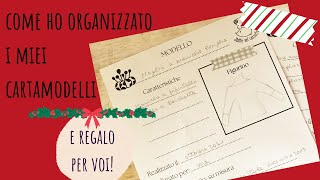 5 consigli per organizzare i cartamodelli + un REGALO per voi