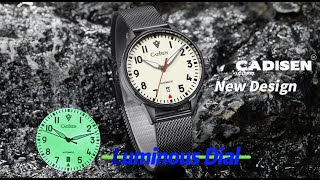 CADISEN C8224 Pilot Watch With Full Luminous Dial